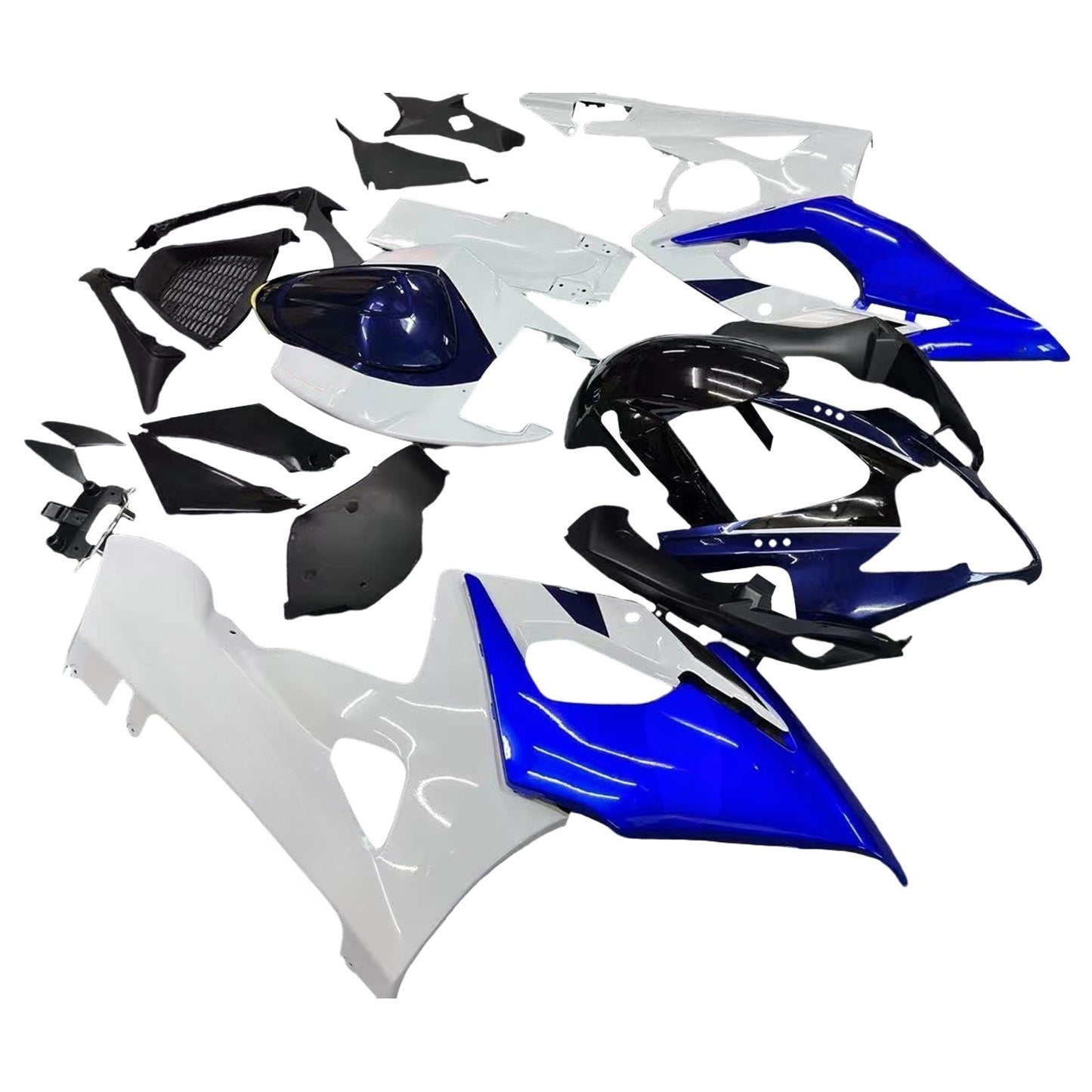Carene 2005-2006 Suzuki GSXR 1000 Bianco & Blu GSXR Generico
