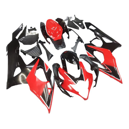 Amotopart 2005-2006 Suzuki GSXR1000 Cladding Red & Black Kit