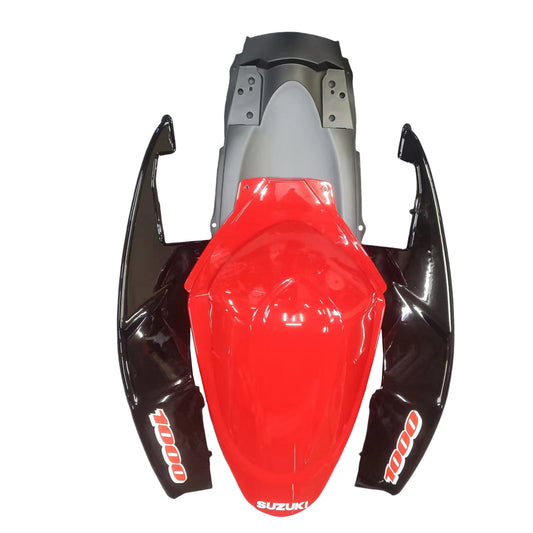 Per GSXR1000 2005-2006 Carrozzeria Carenatura Set plastica stampata ad iniezione ABS rosso Generico