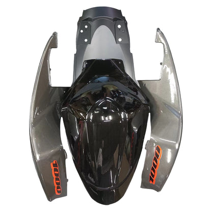 Carene 2005-2006 Suzuki GSXR 1000 Silver &amp; Black GSXR Racing Generico