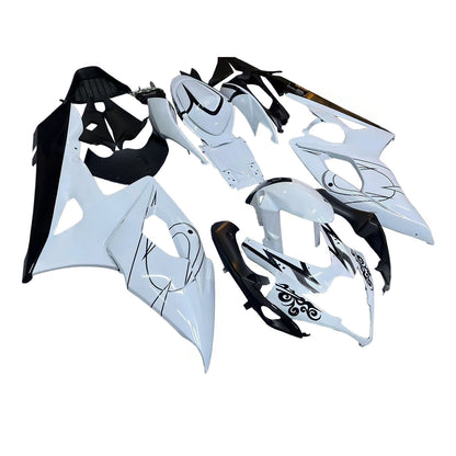 Carene 2005-2006 Suzuki GSXR 1000 Bianco Nero Alstare Generico