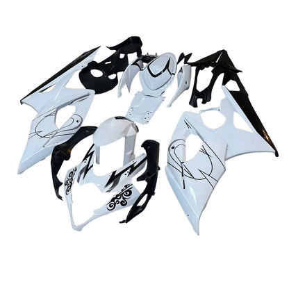 Carene 2005-2006 Suzuki GSXR 1000 Bianco Nero Alstare Generico
