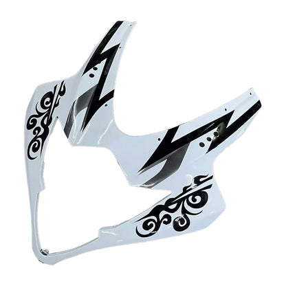 Per GSXR1000 2005-2006 Carrozzeria Carenatura Bianco Nero ABS Stampato ad iniezione Plastica Set Generico