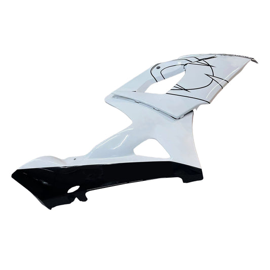 Per GSXR1000 2005-2006 Carrozzeria Carenatura Bianco Nero ABS Stampato ad iniezione Plastica Set Generico