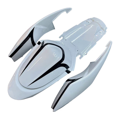 Per GSXR1000 2005-2006 Carrozzeria Carenatura Bianco Nero ABS Stampato ad iniezione Plastica Set Generico