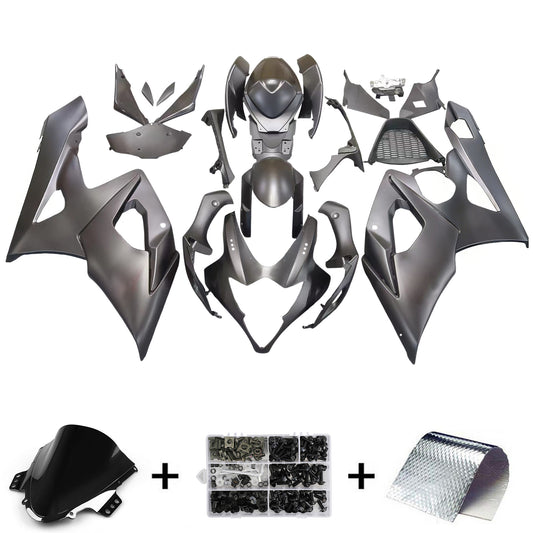 Carene 2005-2006 Suzuki GSXR 1000 Nero Opaco GSXR Racing Generico