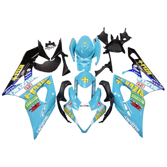 Carene 2005-2006 Suzuki GSXR 1000 Blu Nero Rizla Racing Generico
