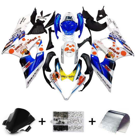 Carene 2005-2006 Suzuki GSXR 1000 multicolore pepephone Generico