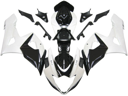 Per GSXR1000 2005-2006 Carrozzeria Carenatura Bianco Nero ABS Stampato ad iniezione Plastica Set Generico