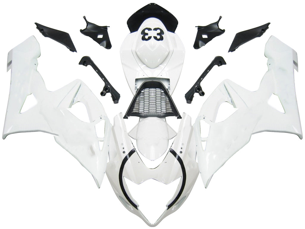 Carene 2005-2006 Suzuki GSXR 1000 Bianco & Nero Jordan Generic