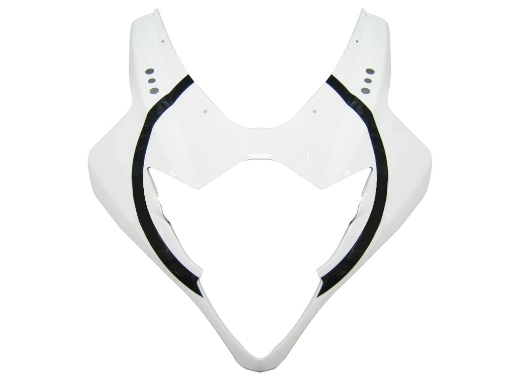 Per GSXR1000 2005-2006 Carrozzeria Carenatura ABS bianco Set plastica stampata ad iniezione Generico