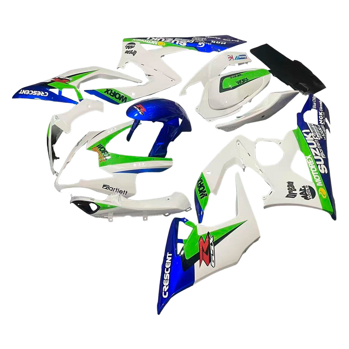Carene 2005-2006 Suzuki GSXR 1000 Multi-Color Crescent Generico