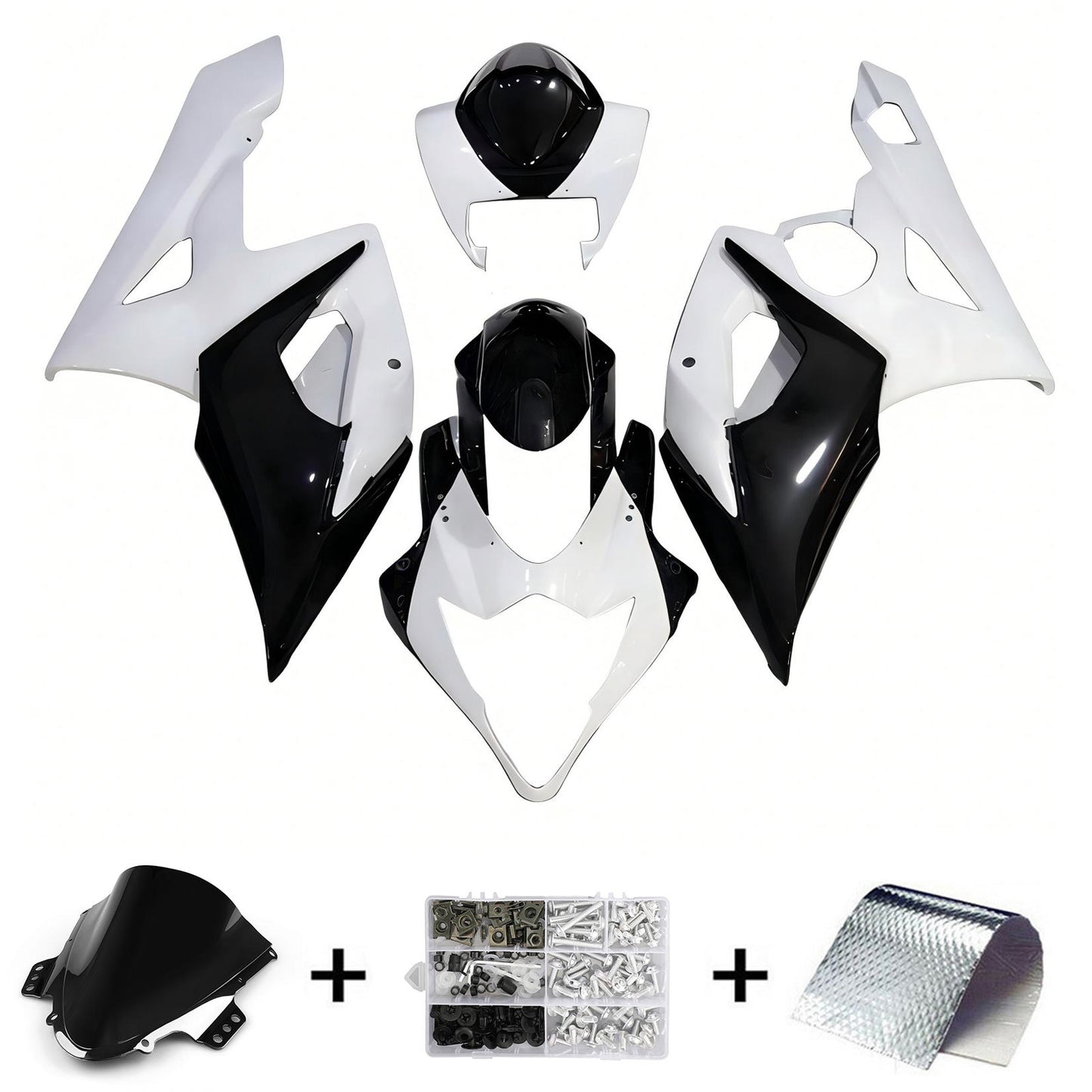 Amotopart Suzuki GSXR1000 2005-2006 K5 Kit carena Carrozzeria Plastica ABS