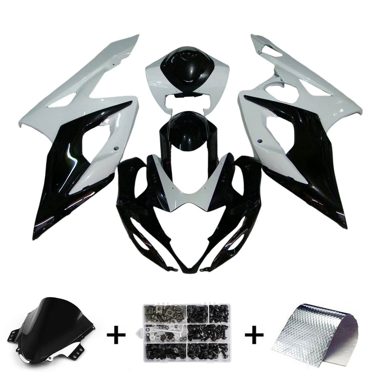 Amotopart Suzuki GSXR1000 2005-2006 K5 Kit carena Carrozzeria Plastica ABS