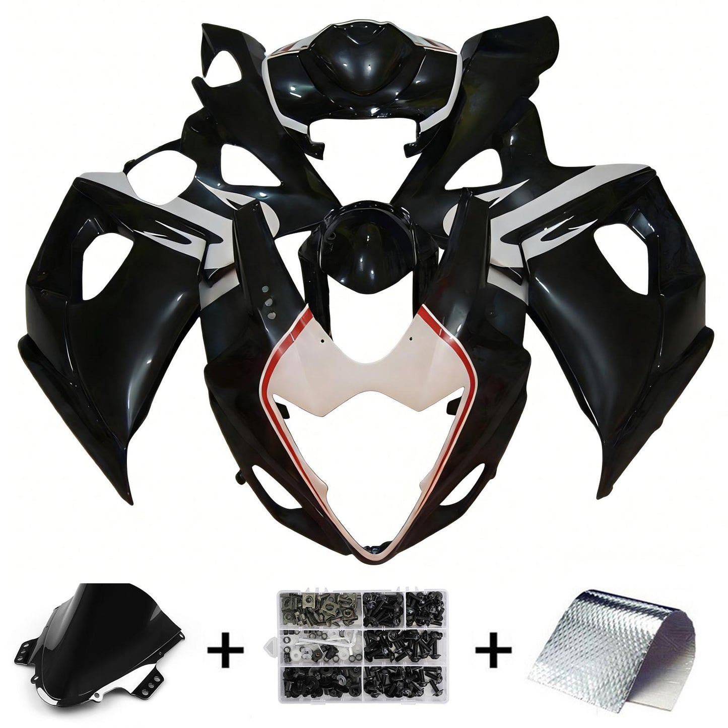 Amotopart Suzuki GSXR1000 2005-2006 K5 Kit carena Carrozzeria Plastica ABS
