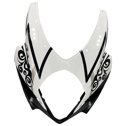 Per GSXR1000 2007-2008 Carrozzeria Carenatura ABS bianco Set plastica stampata ad iniezione Generico