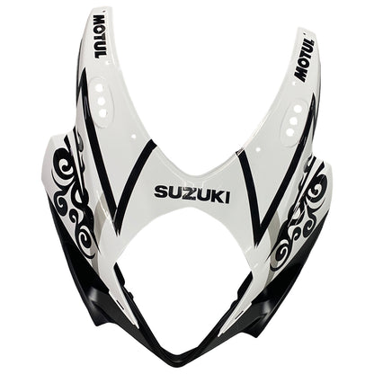 Carene 2007-2008 Suzuki GSXR 1000 Bianco Nero Alstare Racing Generico