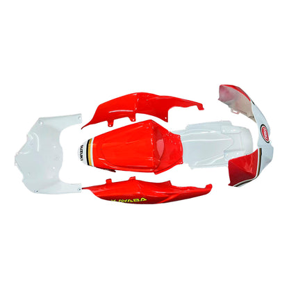 Carene 2007-2008 Suzuki GSXR 1000 White &amp; Red Lucky Strike Generic