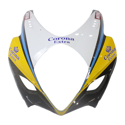 Per GSXR1000 2007-2008 Carrozzeria Carena Giallo ABS Stampato ad iniezione Plastica Set Generico