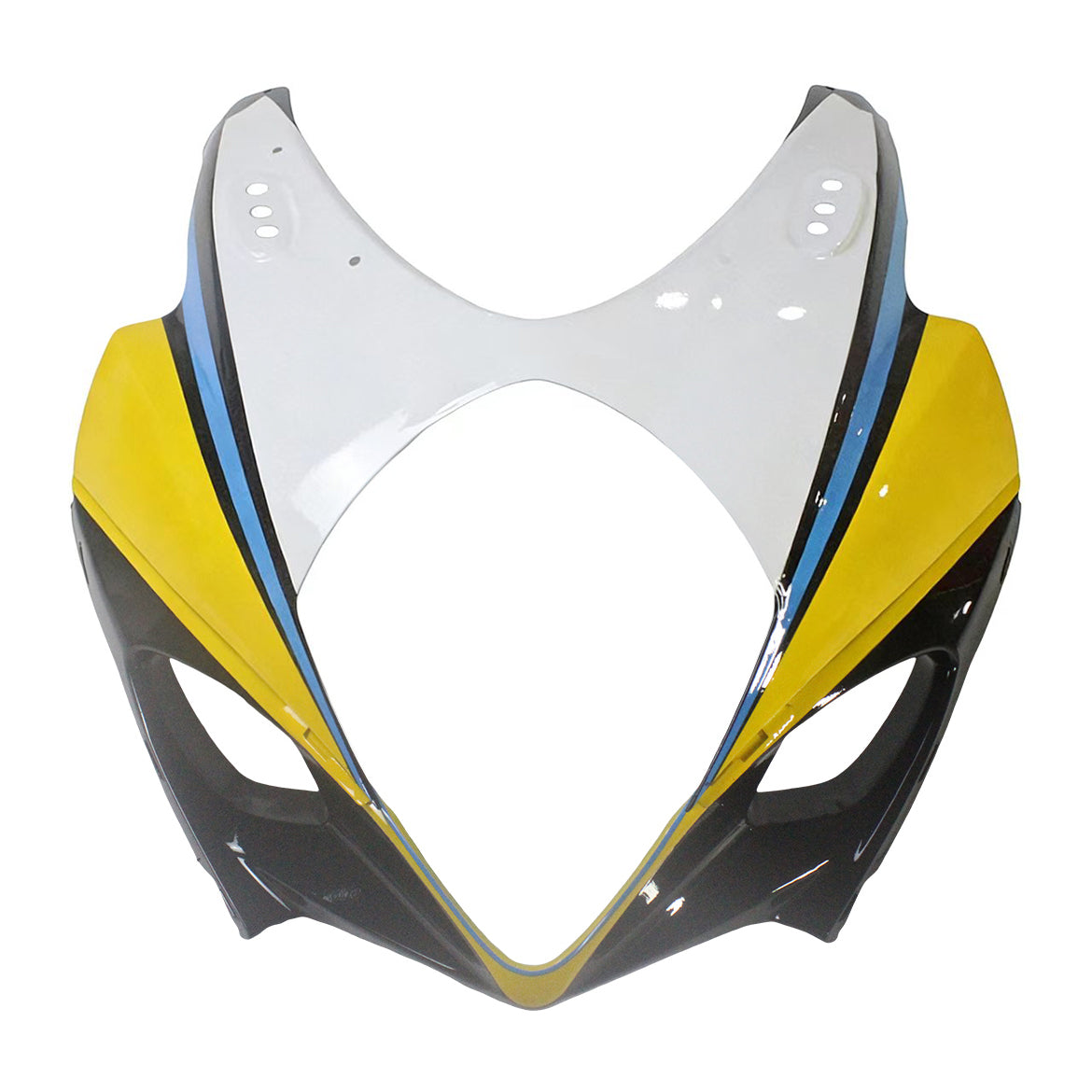 Per GSXR1000 2007-2008 Carrozzeria Carena Giallo ABS Stampato ad iniezione Plastica Set Generico