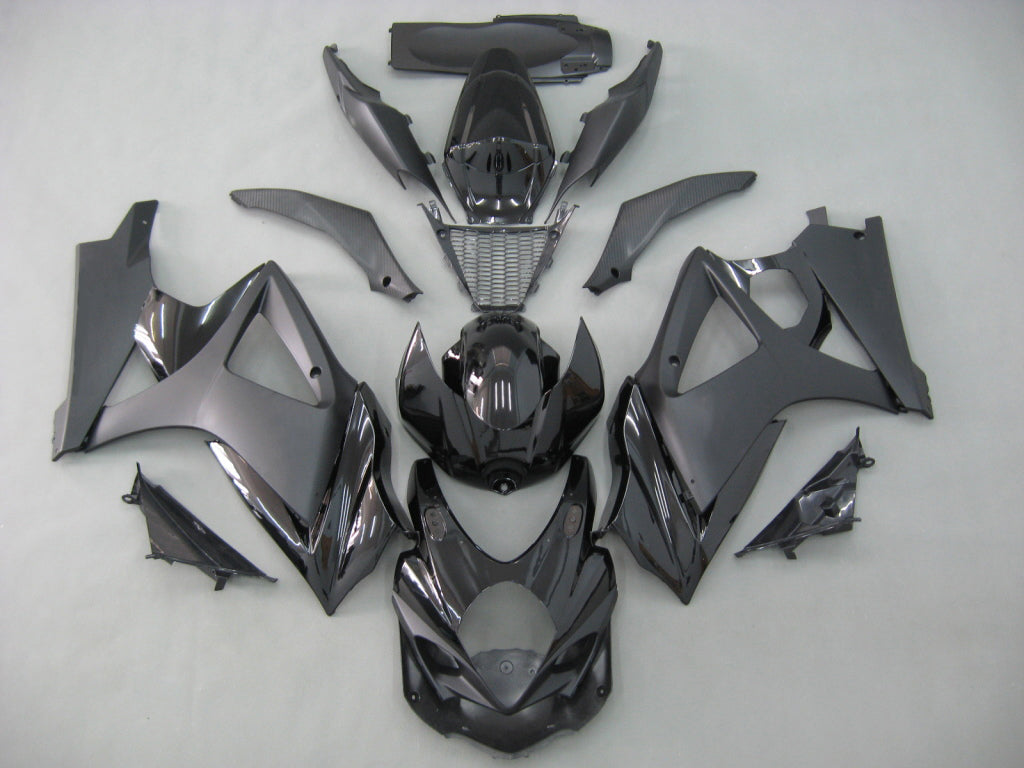 Amotopart 2007-2008 Suzuki GSXR1000 Cladding M kit nero