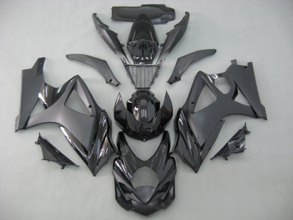 Amotopart 2007-2008 Suzuki GSXR1000 Cladding M kit nero