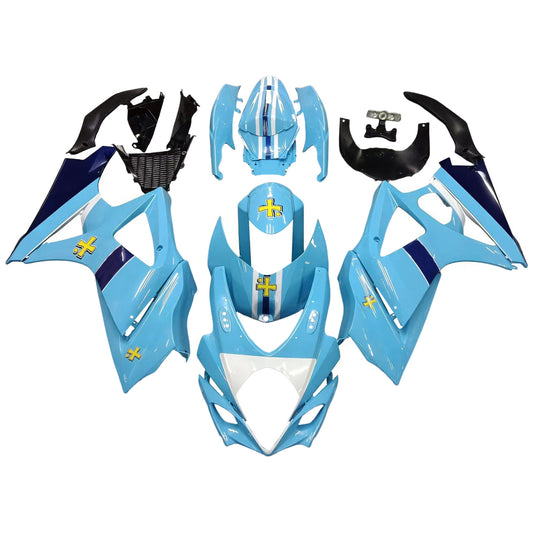 Carene 2007-2008 Suzuki GSXR 1000 Blu Rizla Racing Generico