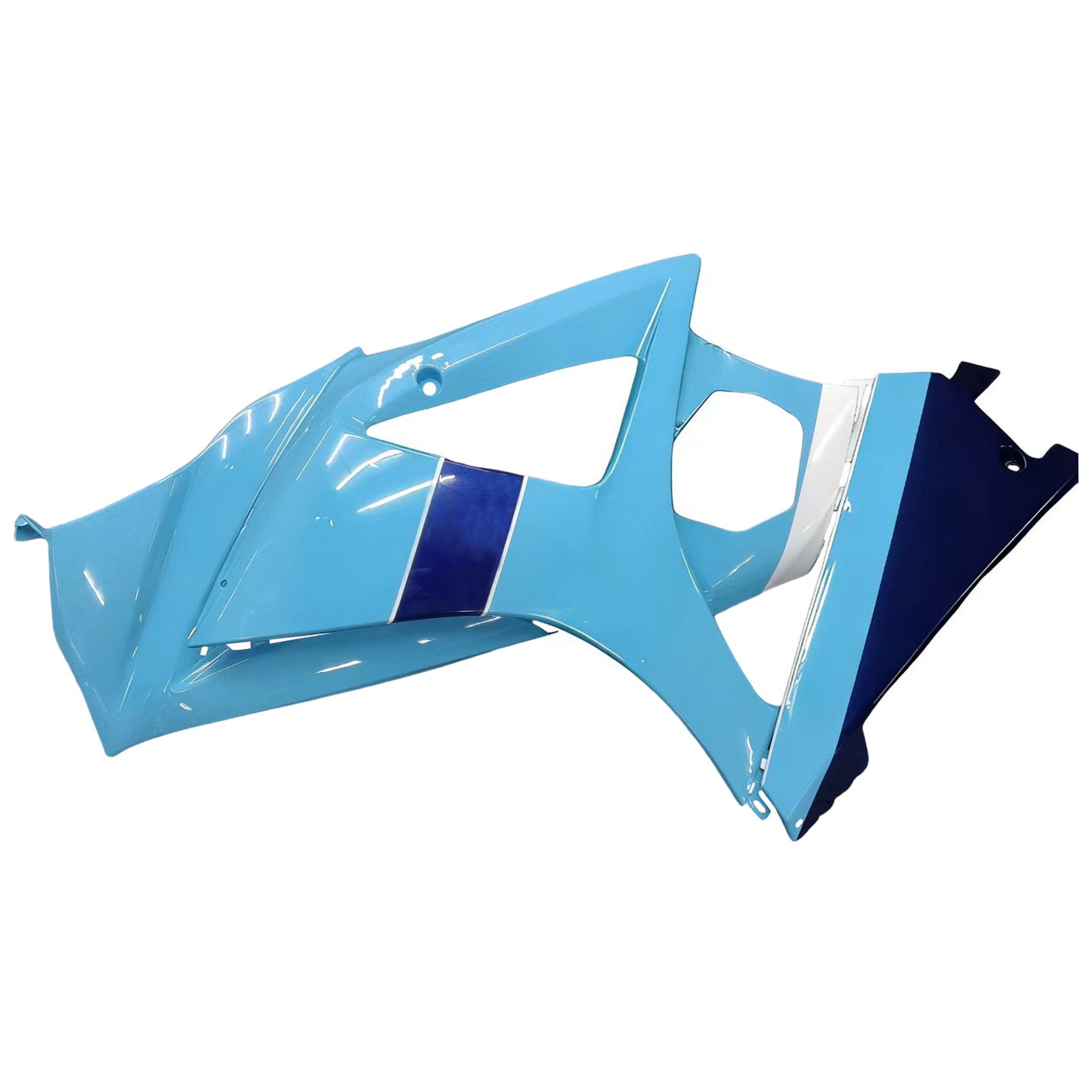 Per GSXR1000 2007-2008 Carrozzeria Carenatura ABS blu Set di plastica stampata ad iniezione Generico