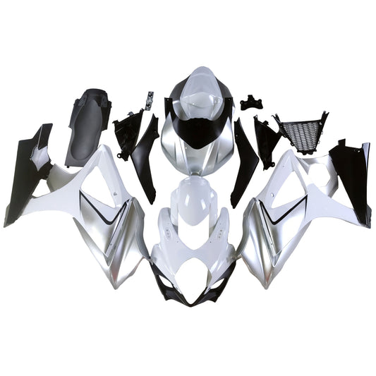 Carene 2007-2008 Suzuki GSXR 1000 Argento GSXR Racing Generico