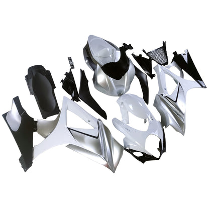 Carene 2007-2008 Suzuki GSXR 1000 Argento GSXR Generico