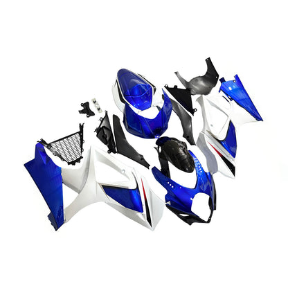 Carene 2007-2008 Suzuki GSXR 1000 Blu &amp; Bianco GSXR Generico