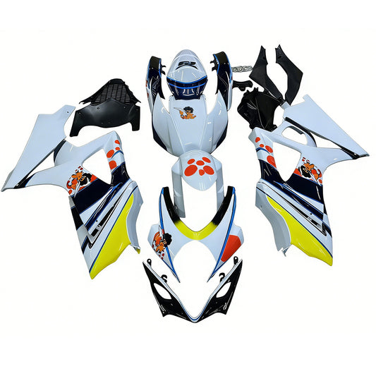 Per GSXR1000 2007-2008 Carenatura per carrozzeria Set di plastica stampata ad iniezione ABS multicolore Generico