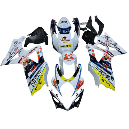 Carene 2007-2008 Suzuki GSXR 1000 Multi-Color pepephone Racing Generico