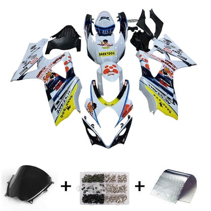 Carene 2007-2008 Suzuki GSXR 1000 Multi-Color pepephone Racing Generico