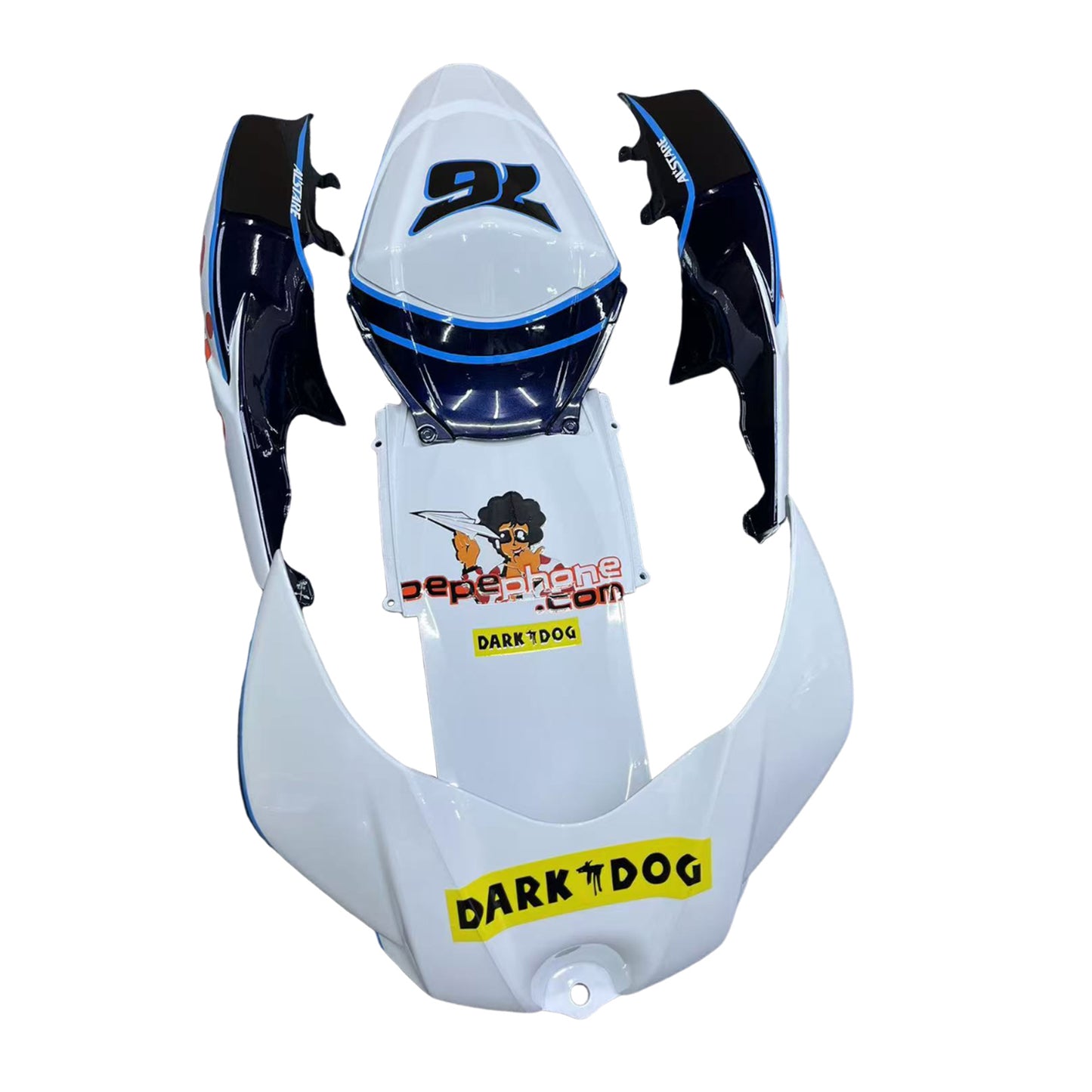 Per GSXR1000 2007-2008 Carenatura per carrozzeria Set di plastica stampata ad iniezione ABS multicolore Generico