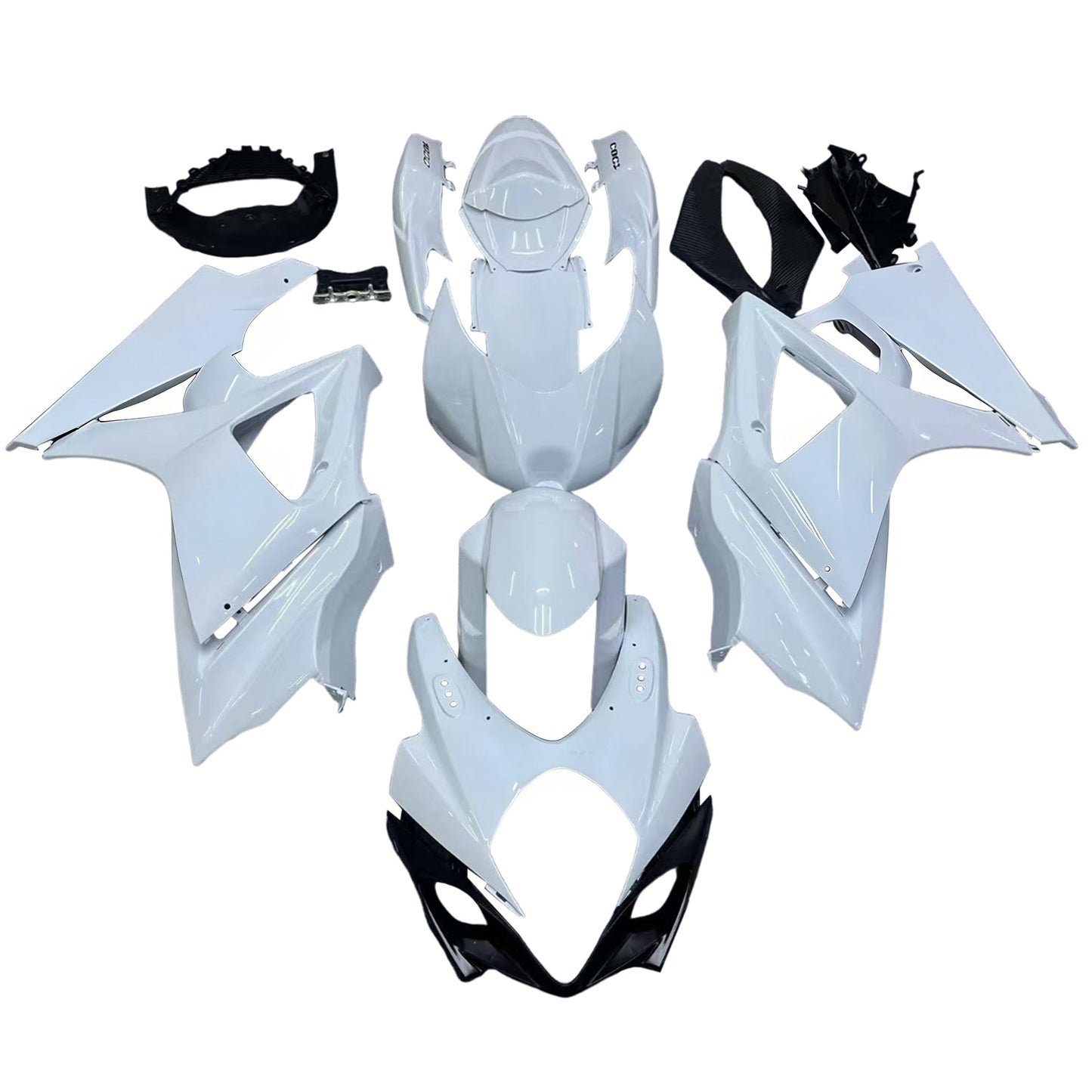 Carene 2007-2008 Suzuki GSXR 1000 Bianco GSXR Generico