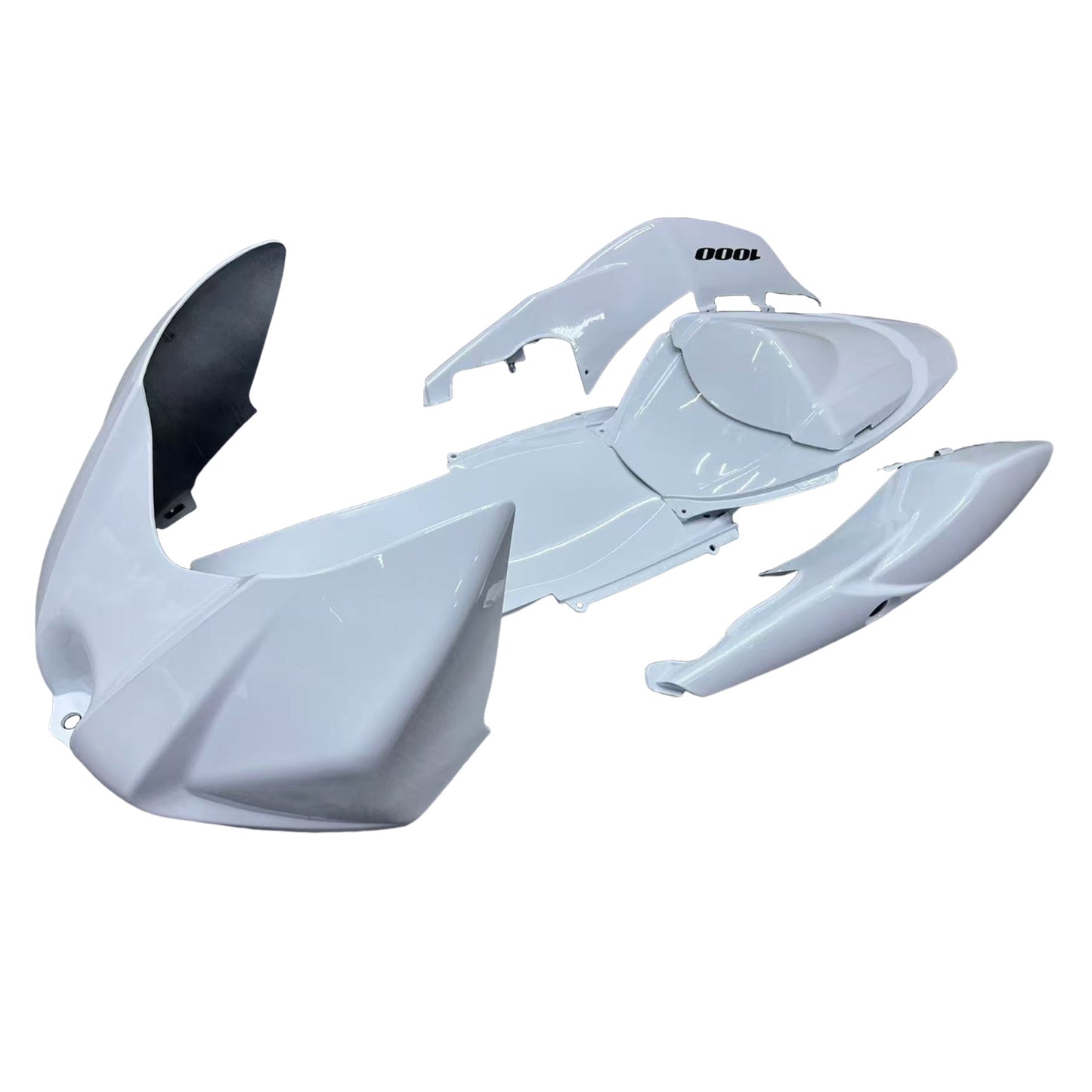Carene 2007-2008 Suzuki GSXR 1000 Bianco GSXR Generico
