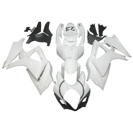 Carene 2007-2008 Suzuki GSXR 1000 Bianco Nero Jordan Generic