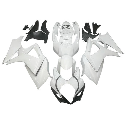 Carene 2007-2008 Suzuki GSXR 1000 Bianco Nero Jordan Racing Generico