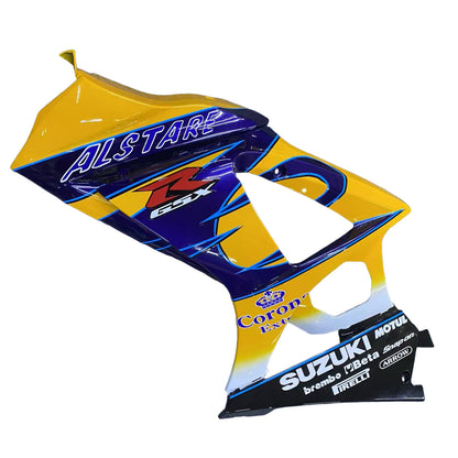 Per GSXR1000 2007-2008 Carrozzeria Carena Giallo ABS Stampato ad iniezione Plastica Set Generico