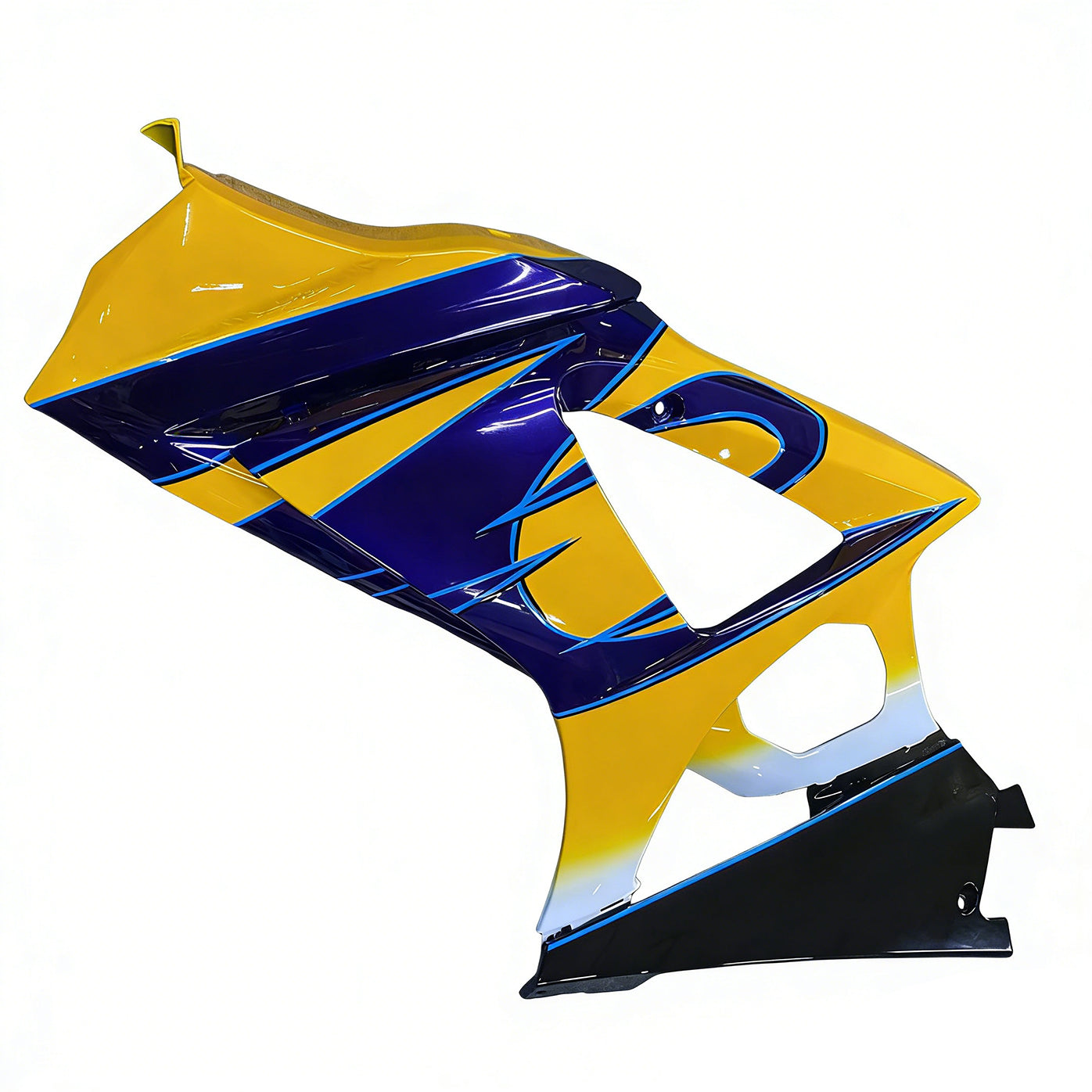 Per GSXR1000 2007-2008 Carrozzeria Carena Giallo ABS Stampato ad iniezione Plastica Set Generico