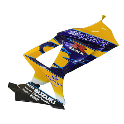 Per GSXR1000 2007-2008 Carrozzeria Carena Giallo ABS Stampato ad iniezione Plastica Set Generico