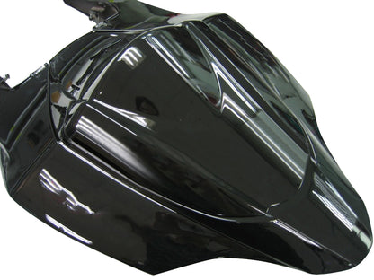 Carene 2007-2008 Suzuki GSXR 1000 Black & Orange Gold Flame Racing Generico