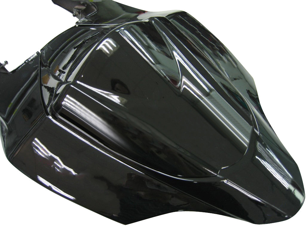 Carene 2007-2008 Suzuki GSXR 1000 Black & Orange Gold Flame Generic