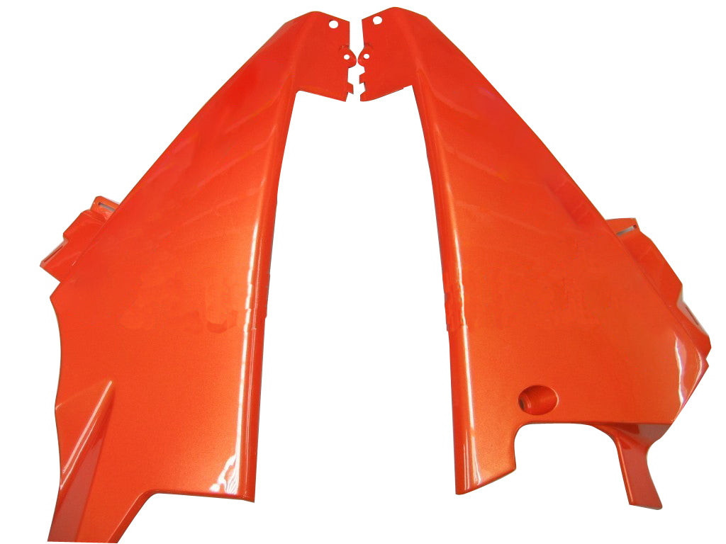 Carene 2007-2008 Suzuki GSXR 1000 Black & Orange Gold Flame Racing Generico