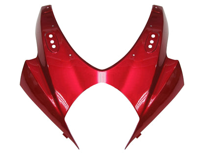 Per GSXR1000 2007-2008 Carrozzeria Carenatura ABS rosso Stampato ad iniezione Plastica Set Generico