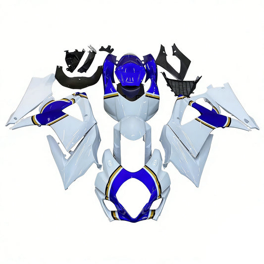 Carene 2007-2008 Suzuki GSXR 1000 White & Blue Lucky Strike Generic
