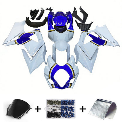 Carene 2007-2008 Suzuki GSXR 1000 White & Blue Lucky Strike Generic