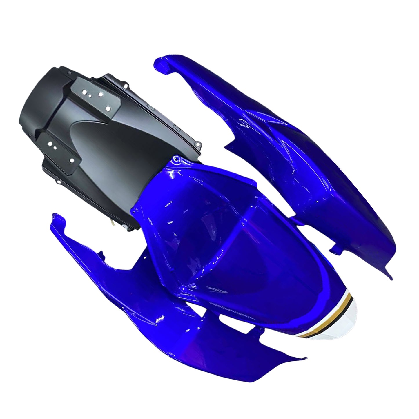 Carene 2007-2008 Suzuki GSXR 1000 White & Blue Lucky Strike Generic