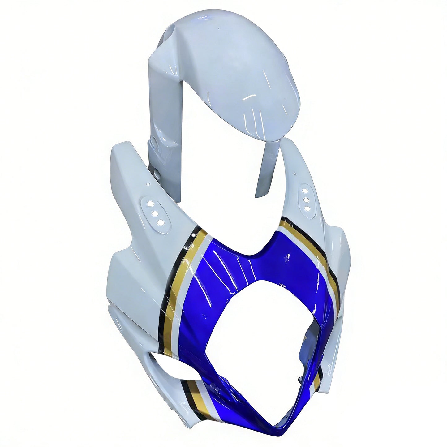 Carene 2007-2008 Suzuki GSXR 1000 White & Blue Lucky Strike Generic